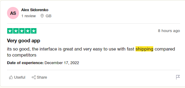 zendrop shipping times