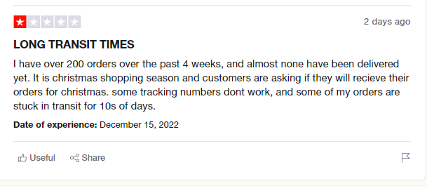 zendrop shipping times