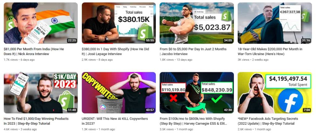 Dropshipping YouTube Channels 6