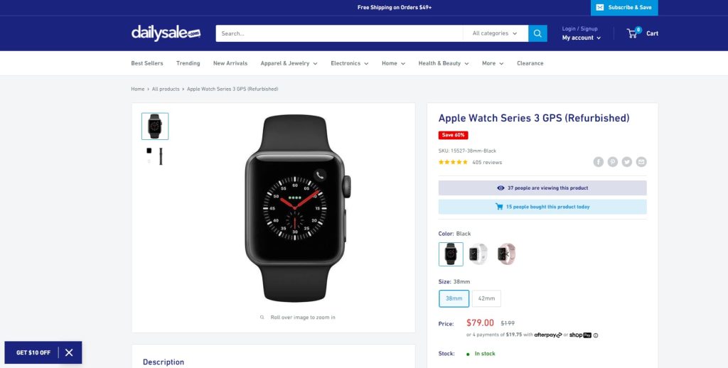 General dropshipping store examples 5