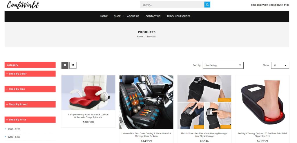 General dropshipping store examples
